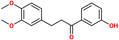MC002524 3-(3,4-Dimethoxyphenyl)-1-(3-hydroxyphenyl)-1-propanone